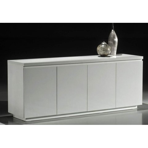Buffet Agata Laca Branco Brilho 2,40 Mt - 32405