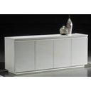 Ver imagem 1 de Buffet Agata Laca Branco Brilho 2,40 Mt - 32405