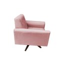 Ver imagem 3 de Poltrona Decorativa Anna Suede Rosa