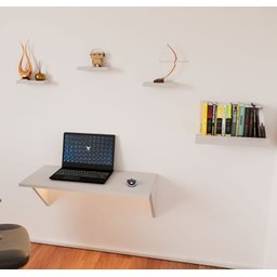 Mesa De Computador Status - suspensa para estudo - Escritório - 4