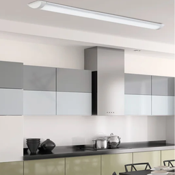 Kit 2 Calhas Led 120cm 36w 6500k Sobrepor Luz Branca - Áreas Internas - 6
