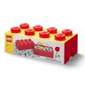 LEGO BLOCO ORGANIZADOR 8 PINOS SEM GAVETA VERMELHO - 4