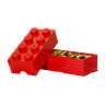 LEGO BLOCO ORGANIZADOR 8 PINOS SEM GAVETA VERMELHO - 3