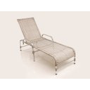 Ver imagem 3 de 2 Espreguiçadeiras Catar + Mesa Centro em Alumínio - Mármore