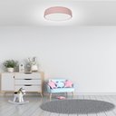 Ver imagem 2 de LUMINÁRIA PLAFON MOON GDE 50CM 4 LAMP E27 ROSÊ FOSCO - 1106 GDE RSF