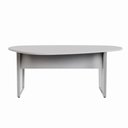 Ver mais imagens de Mesa para Reunião Orgânica sem Gavetas MDP 183cm Cinza F5 Office
