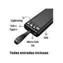Ver imagem 5 de Carregador Portátil 20000mah Power Bank 4 em1 Bateria Externa Móvel Hmaston YD-06