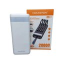 Ver imagem 4 de Carregador Portátil 20000mah Power Bank 4 em1 Bateria Externa Móvel Hmaston YD-06