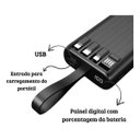 Ver imagem 6 de Carregador Portátil 20000mah Power Bank 4 em1 Bateria Externa Móvel Hmaston YD-06