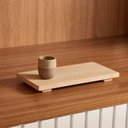 Ver imagem 3 de Centro de Mesa Decorativo em Mármore 30cm 21231 Mart