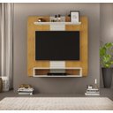 Ver imagem 1 de Painel Home Suspenso para Tv 47" Smart Cedro Bali Dj Móveis