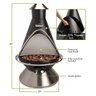 Cuisinart Lareira a Gás Propano Chimenea, 40.000 Btus, 31" X 48" - 5
