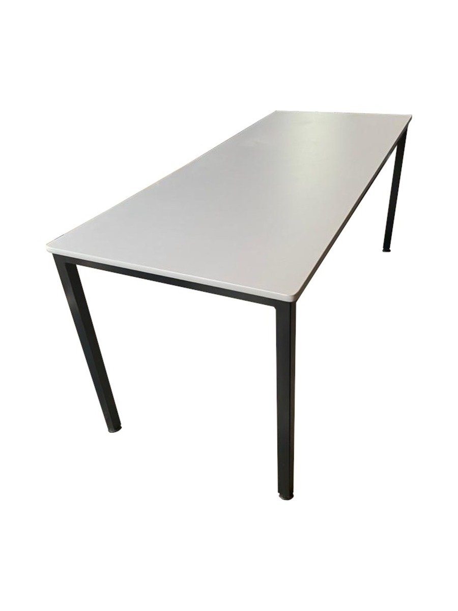 Mesa para Refeitório para 08 Lugares Linha Rossi Cinza