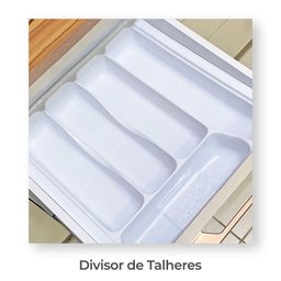 Cozinha Modulada Completa Ester New 100% Mdf Tuboarte 10 Portas e 6 Gavetas - 4