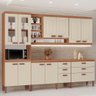 Cozinha Modulada Completa Ester New 100% Mdf Tuboarte 10 Portas e 6 Gavetas - 1