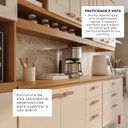 Ver imagem 7 de Cozinha Modulada Completa Móveis Home 100% MDF 10 Portas e 6 Gavetas