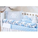 Ver imagem 2 de Kit Mini Berço 10 Peças - Algodão Estampado e Poliéster