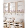 Kit 3 Quadros Decorativos Infantil Versiculos Biblicos Cristão No1 - 1