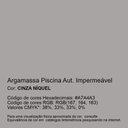 Ver imagem 2 de Argamassa Piscina Aut. Impermeável Cor Cinza Níquel 1kg