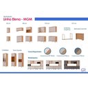 Ver imagem 7 de Kit Modulado 8 Peças Elena CZ542 Cinamomo/Titanium MGM