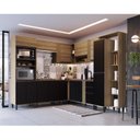 Ver imagem 6 de Paneleiro 2 Portas 5 Nichos 213x70cm Laura 