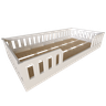 Cama Infantil Montessoriana Solteiro Cori Yescasa - 5