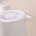 Ver imagem 4 de Jarra Garrafa Térmica Alça Curvada 1000ml Café - Branco