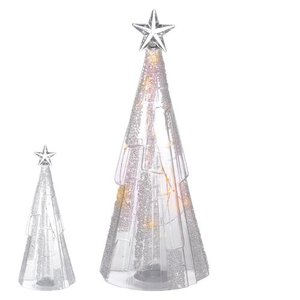 Arvore de Natal Decor C/led 29cm (transparente) (florarte)