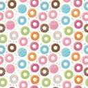 Ver imagem 2 de Papel de Parede Infantil - Donuts 2 Arte Destaque 2 Metros