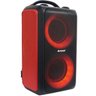 Caixa Som Bluetooth Portátil Amplificada 600w Rms Bateria Potente Amvox Aca 600 Bagvox Vermelho - 1