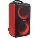 Ver imagem 1 de Caixa Som Bluetooth Portátil Amplificada 600w Rms Bateria Potente Amvox Aca 600 Bagvox Vermelho
