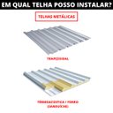 Ver imagem 4 de Estrutura Suporte Mini Trilho Fixador Placa Painel Solar Alumínio e Inox Telha Metálica | Perfil Mas