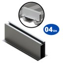 Ver imagem 3 de Estrutura Suporte Mini Trilho Fixador Placa Painel Solar Alumínio e Inox Telha Metálica | Perfil Mas