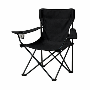 Cadeira Dobrável Camping Porta Copos Forte Resistente 100kg