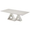 Mesa Jantar Conect Off White Brilhante 220cm - 49783 - 1