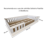 Cama Infantil Montessoriana Solteiro Cori Yescasa - 10
