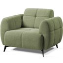 Ver imagem 1 de Kit 2 Poltronas para Sala e Escritório Decorativa Kania Linho Verde