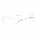 Ver imagem 5 de Frigideira Tramontina Romagna Aço Inox Cerâmico Marfim 20 Cm 1 L