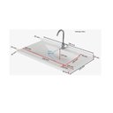 Ver imagem 3 de Lavatório Patinada de Mármore Sintético 80cm