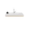 Lavatório Patinada de Mármore Sintético 80cm - 3