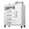 Cômoda Sapateira Catar Branco - Incorplac - 1