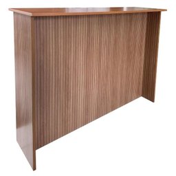 Bancada Ripada para Cozinha 120cm Freijó Ripado - 3