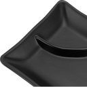 Ver imagem 4 de Prato Sushi-Sashimi com Porta Shoyu Retangular 19x12cm Melamina 100% Profissional Gourmet Mix