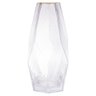 Vaso com Borda Dourada Wolff Taj de Vidro 13cm x 28,5cm - 2