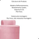 Ver imagem 2 de Puff Banquetas Athena Decorativa Suede
