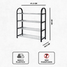 Sapateira de Entrada 8 Pares Calçados Premium Forte Inox de Porta - 5