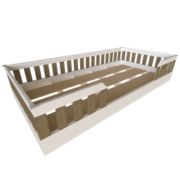 Cama Infantil Montessoriana Solteiro Cori Yescasa - 7