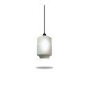 Ver imagem 1 de Luminária Pendente Vidro Botijão Opalino - Opalino