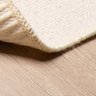 Tapete Passadeira Boho Ponto Cruz 45x140cm Natural/Preto - Antiderrapante FASTLAR - 3