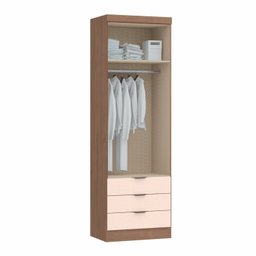 Guarda Roupa Modulado 2 Portas 3 Gavetas Infinity  - 3